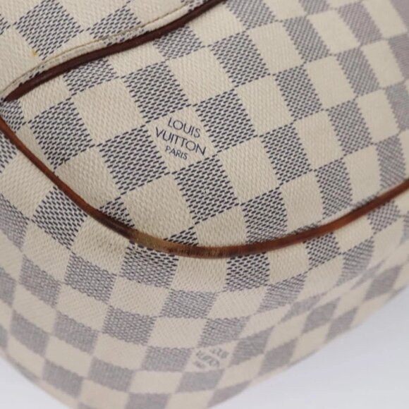 LOUIS VUITTON Damier Azur Galliera PM Shoulder Bag N55215 LV Auth EC449 - Picture 4 of 16